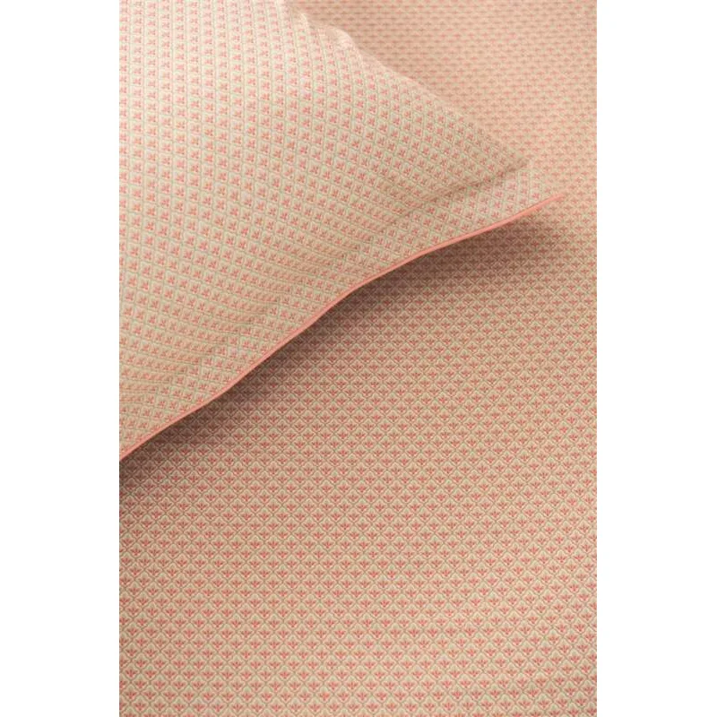 Pip Studio perkálové prostěradlo Mi Vida 160x200 cm, světle růžové