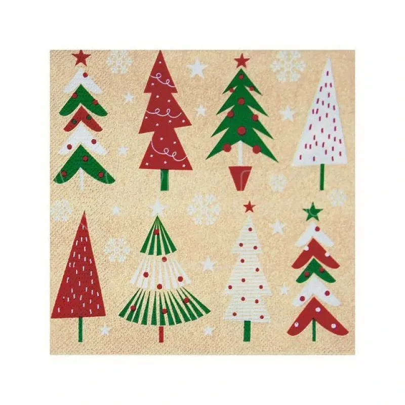 Ubrousky 3-vrstvé 33 x 33 cm VÁNOCE [20 ks] (84196 - CH3A)