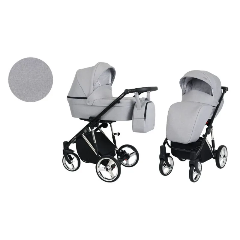 Kočík Kunert Molto Premium silver frame 2v1 - 06