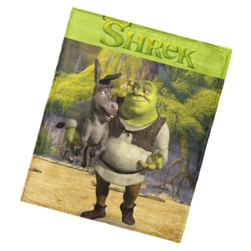 Detská deka Shrek a Oslík 130x160 cm