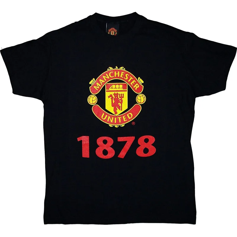 Manchester United tričko čierne detské - SKLADOM