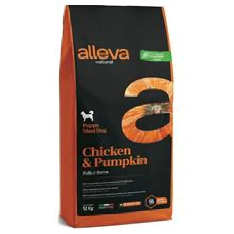 ALLEVA NATURAL Dog Dry Puppy Chicken&Pumpkin Maxi 12kg