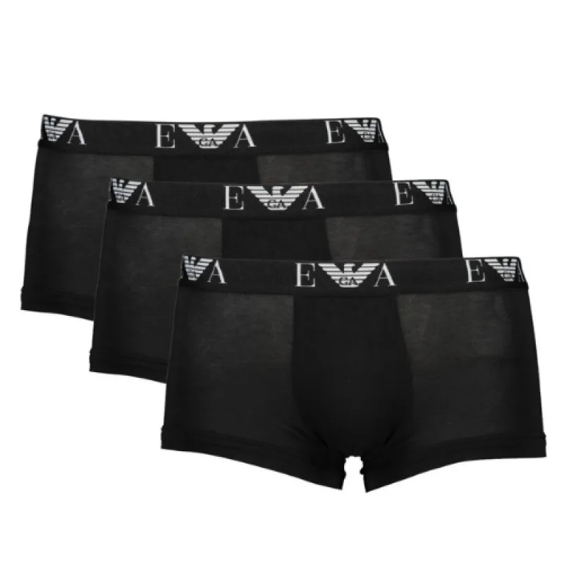 Emporio Armani 111357-CC715 Boxer 3 PACK čierne