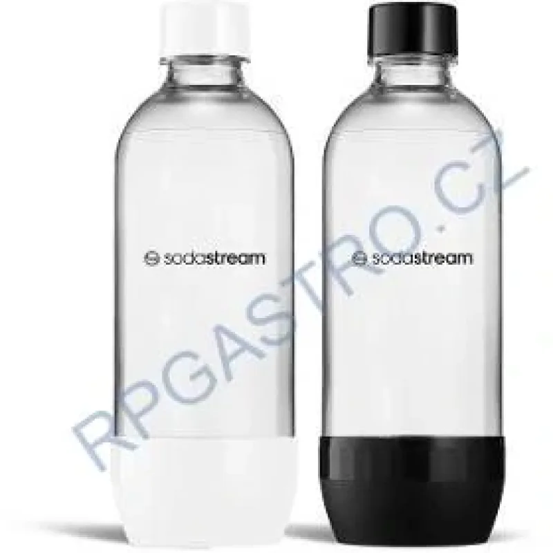 Lahev JET 2x1l Black&White do myčky SODASTREAM - E31