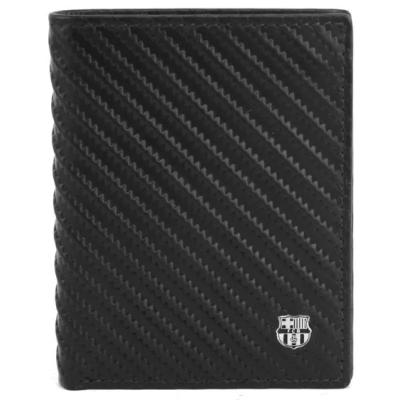 FC Barcelona peňaženka kožená čierna