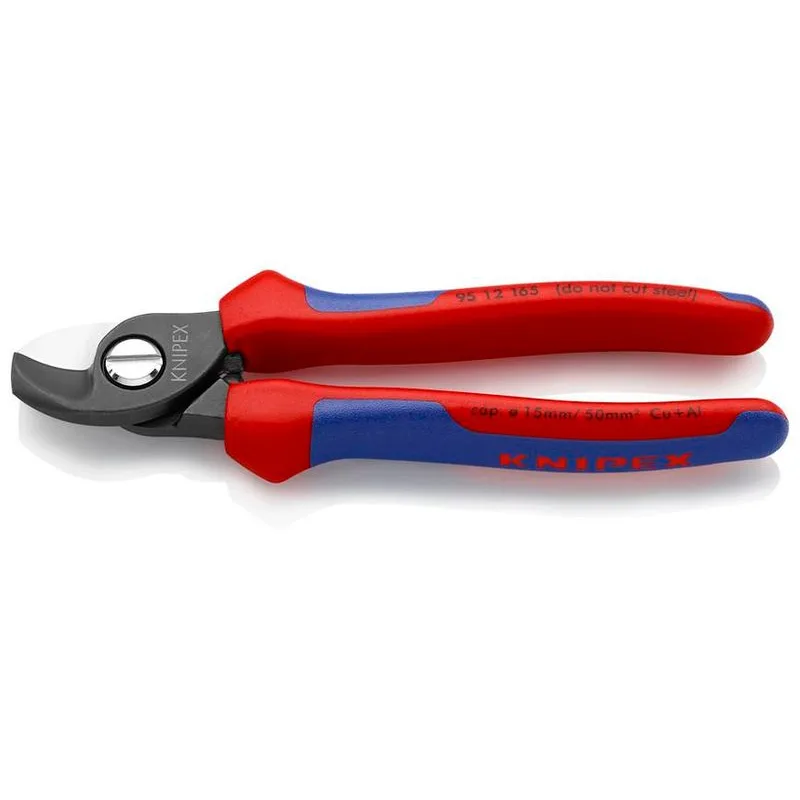 Nožnice KNIPEX 95 12 165 – 165 mm, káblové, do 15 mm/50 mm²