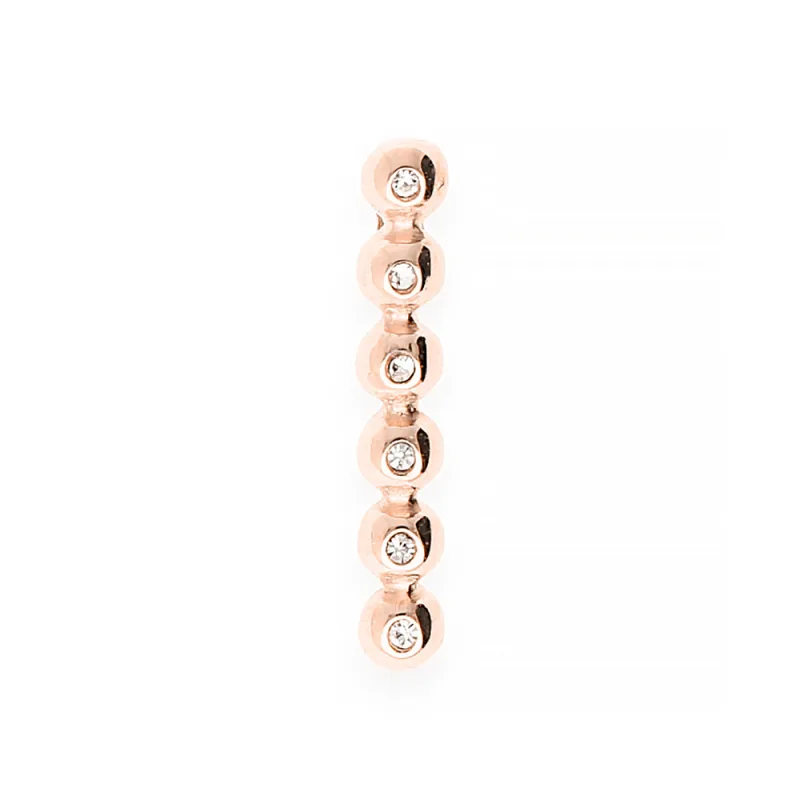 MPM Dámský ocelový nerezový přívěsek 70007 - růžově pozlacený SPD.70007.B