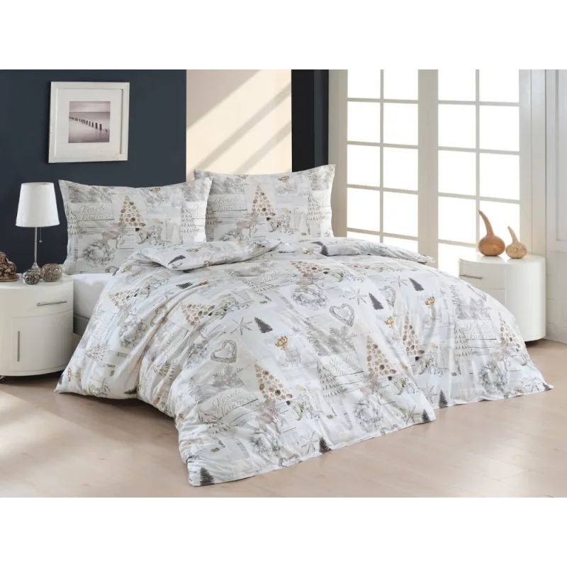 Matejovský Posteľné obliečky Vianočný sen 140x200/70x90 cm