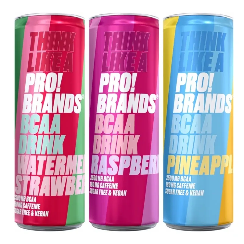 BCAA Drink 330 ml - Pro!Brands Príchuť: Marakuja
