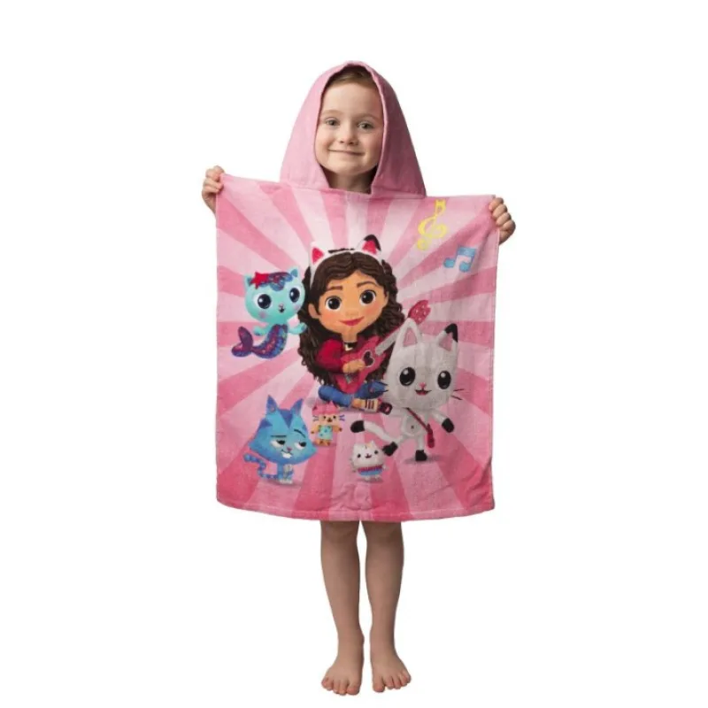 Detské pončo Gábinin Kúzelný Domček 50x115 cm