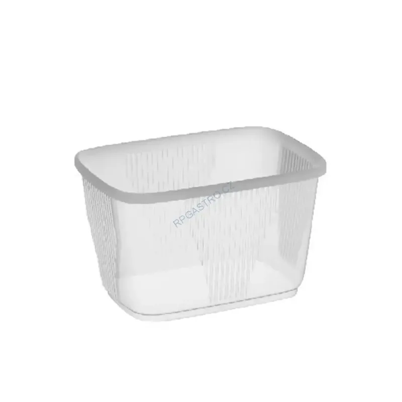 Miska hranatá průhledná 300 ml (PP) [100 ks] (77330)