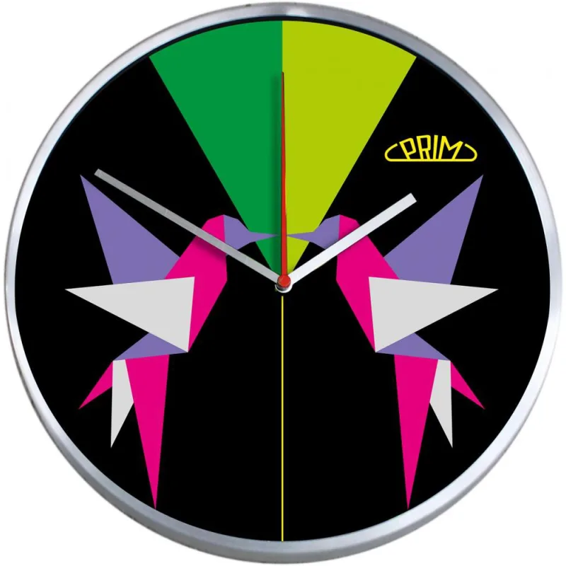 PRIM Nástěnné kulaté hodiny LOVE E04.2968