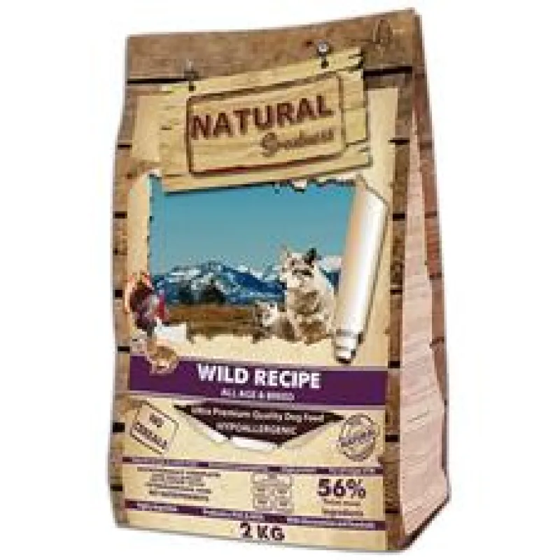 Natural Greatness Wild Recipe All B./kachna,krůta,kuře 15 kg
