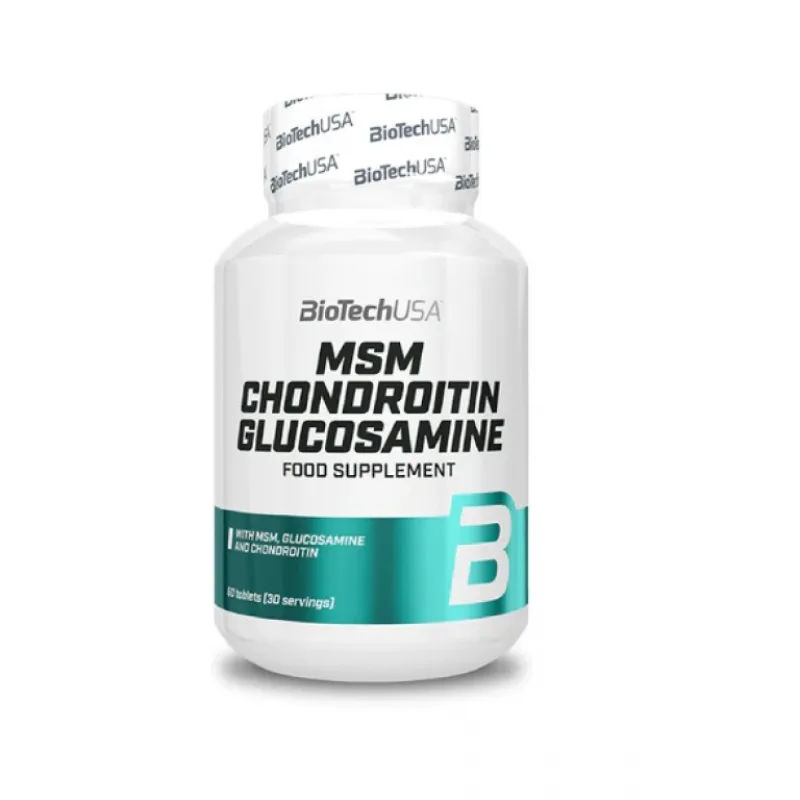MSM Chondroitin Glucosamine 60 tabliet - BioTech USA