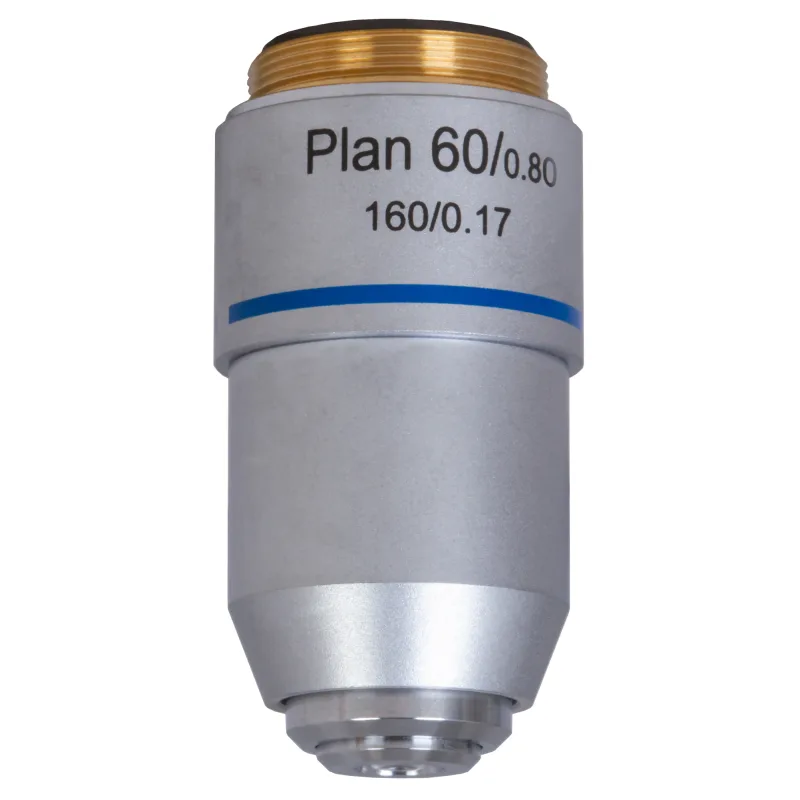 Rovinný achromatický objektív Levenhuk MED 60x