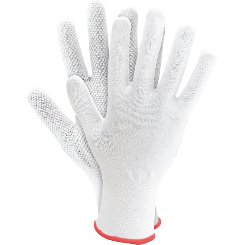 Reis RMICRONYL rukavice jednostranné PVC mikrobodky na rukoväti 7-10