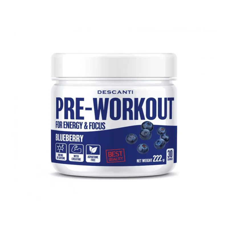 Pre-workout 222 g - Descanti Príchuť: Mango - Marakuja