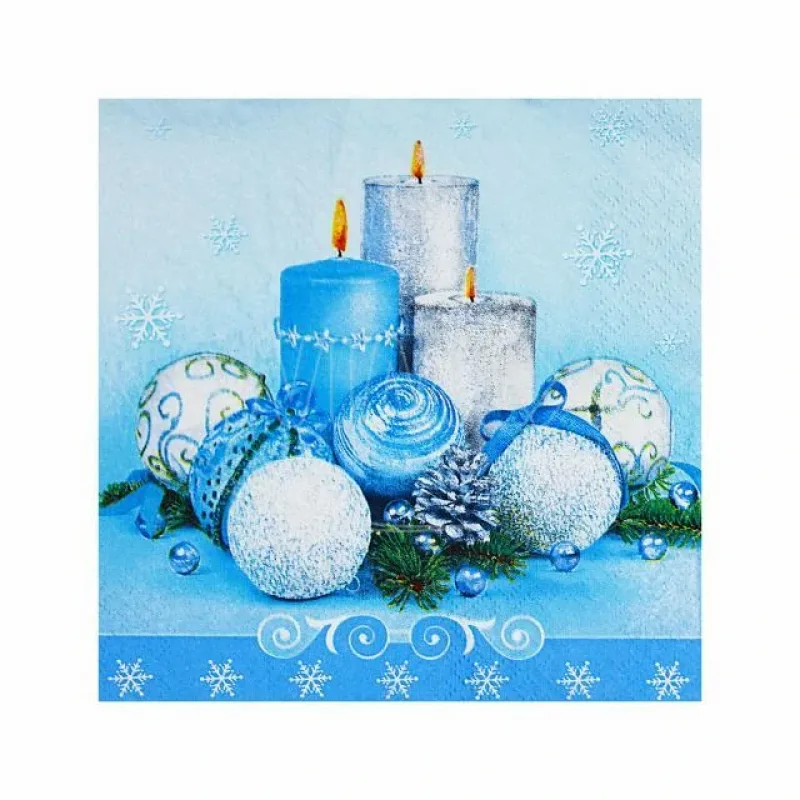 Ubrousky 3-vrstvé 33 x 33 cm VÁNOCE [20 ks] (84106 - CH3A)