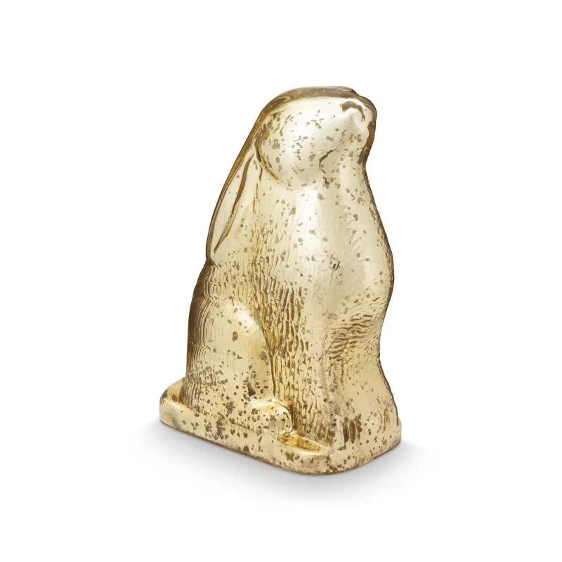 Pip Studio La Majorelle skleněná figurka, stříbrná