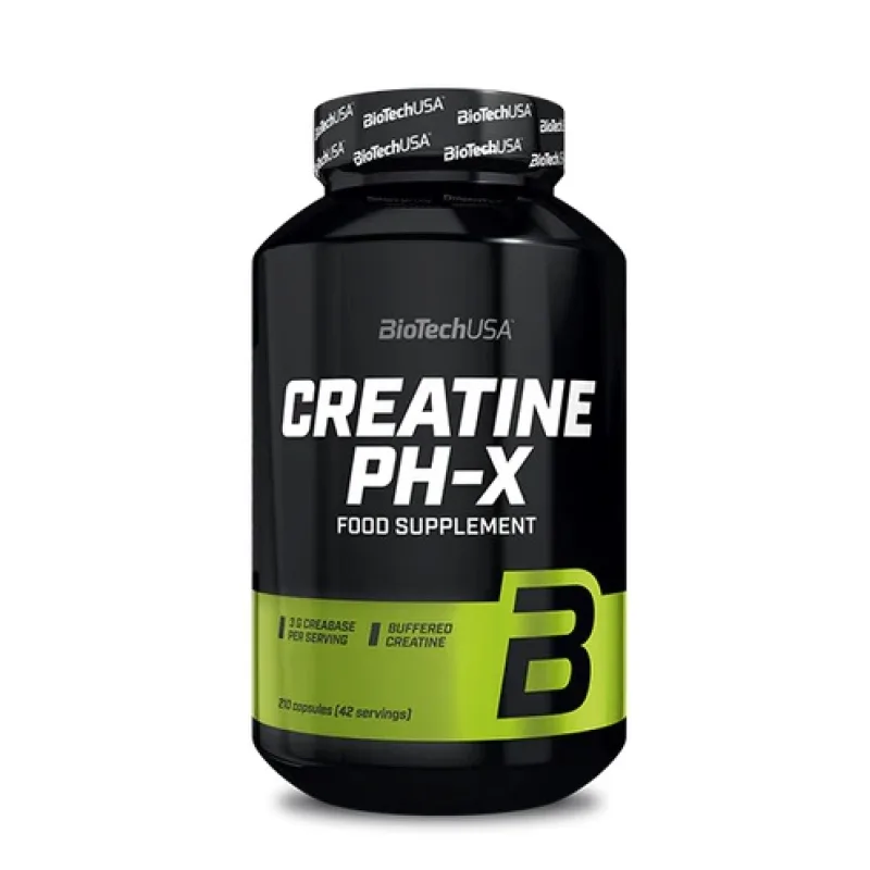 Creatine pH-X 210 kapsúl - BioTech USA