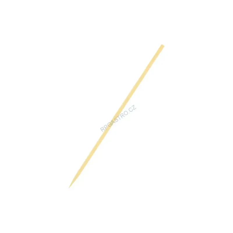 Bambusové špejle hrocené 20 cm, Ø 2,5 mm [200 ks] (66704 - 6A)