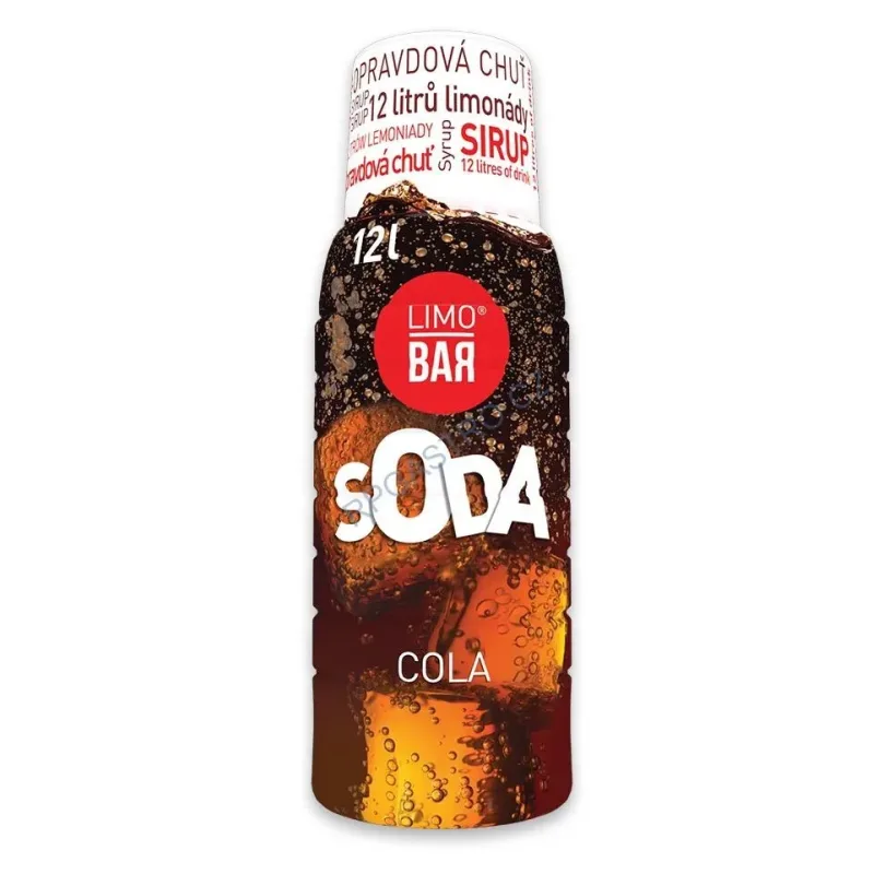 Sirup s příchutí COLA 500 ml Limobar - (CH3C)