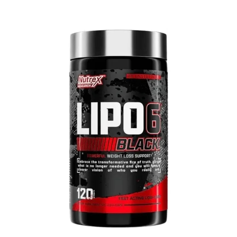 Lipo 6 Black 120 kapsúl - Nutrex