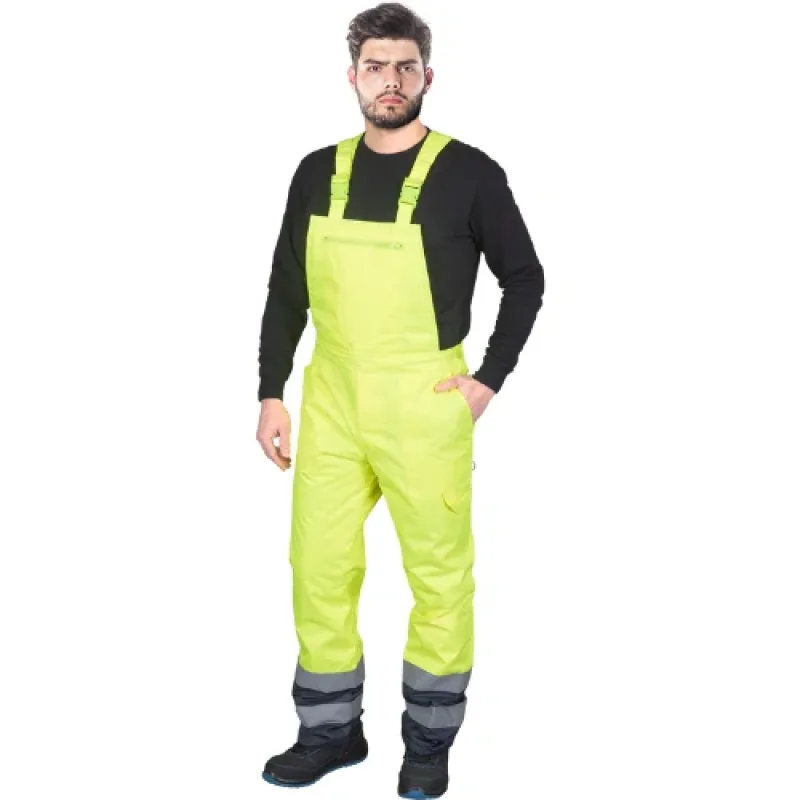 Reis BYG Winter nohavice s trakmi žlté