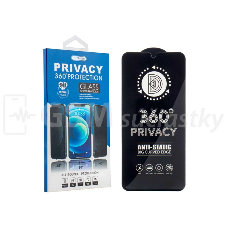 Privacy Glass Ochranné sklo na iPhone 15, iPhone 16