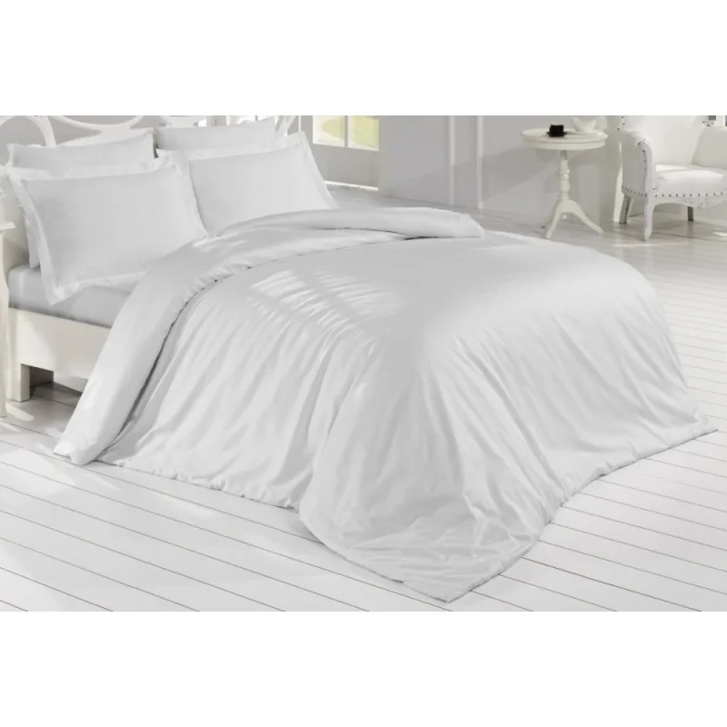 Brotex Obliečky Satén 140x220/70x90cm svetlo šedé