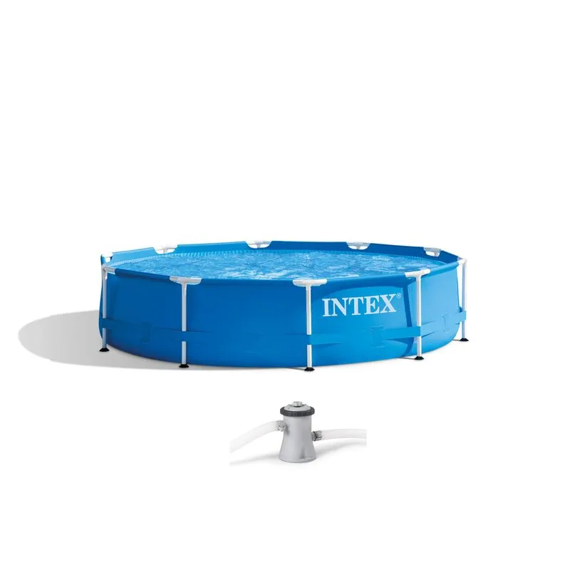 Intex Bazén Intex® Metal Frame 28202, kartušová filtrácia, 305x76 cm