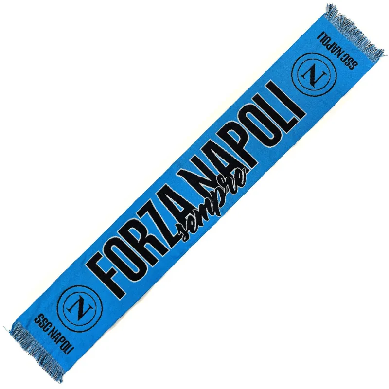 SSC Neapol šál bledomodrý