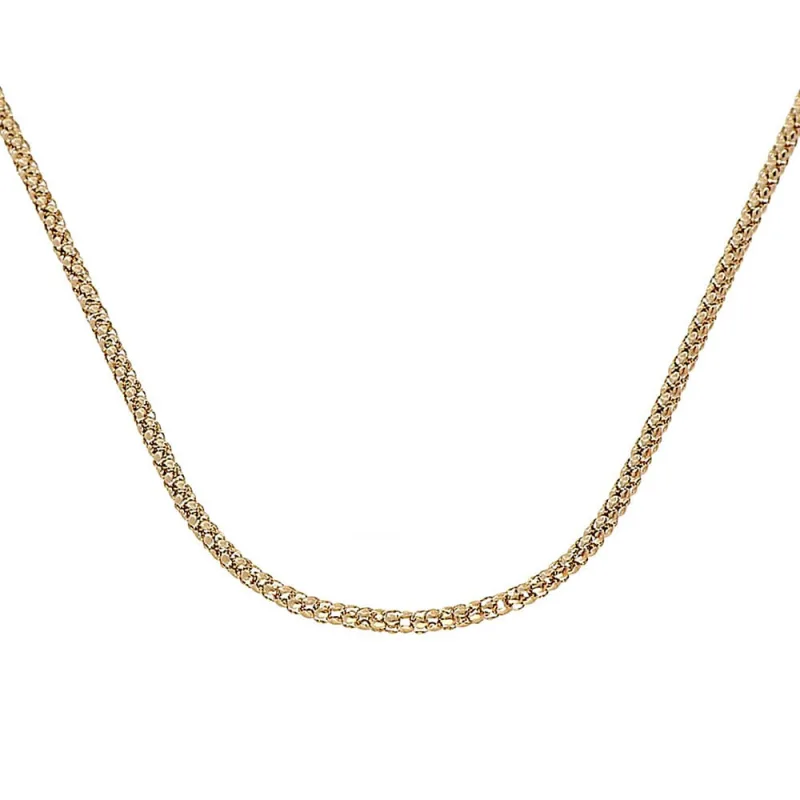 MPM Ocelový nerezový řetízek 7968 - pozlacený SNE.7968.. 60cm