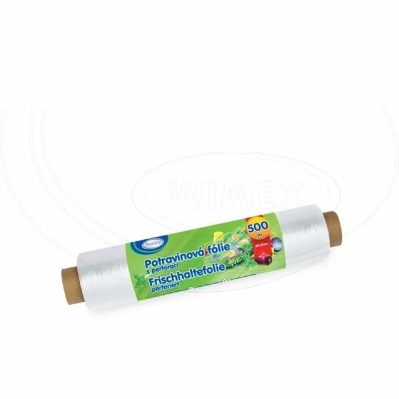 Potravinová fólie s perforací 29 x 29 cm x 500 m, 9 µm [1 ks] (69220)