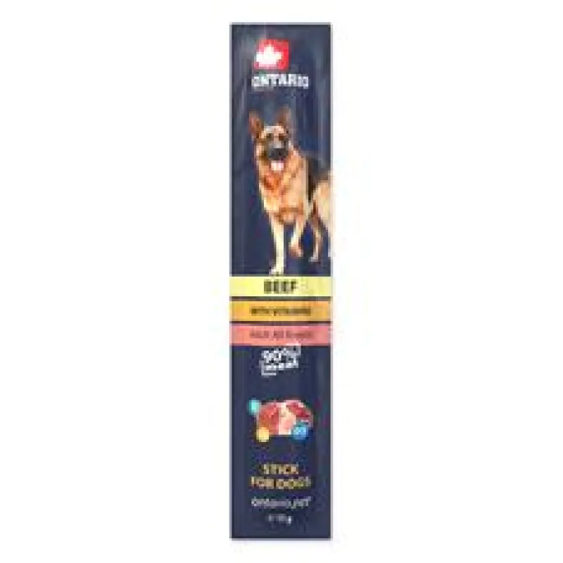 Stick ONTARIO pro psy Hovězí 15 g