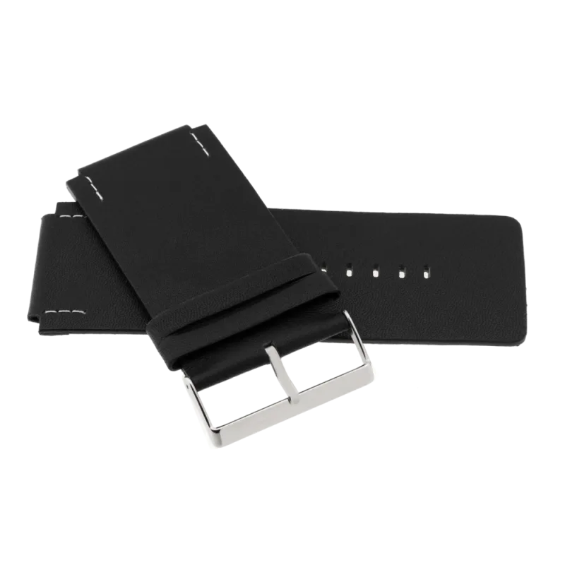 JVD Černý řemínek na hodinky JVD JVDRL89