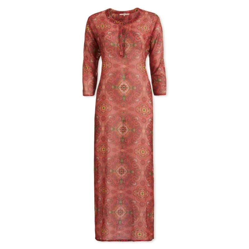 Pip Studio Dania letní šaty Moon Delihgt, růžové