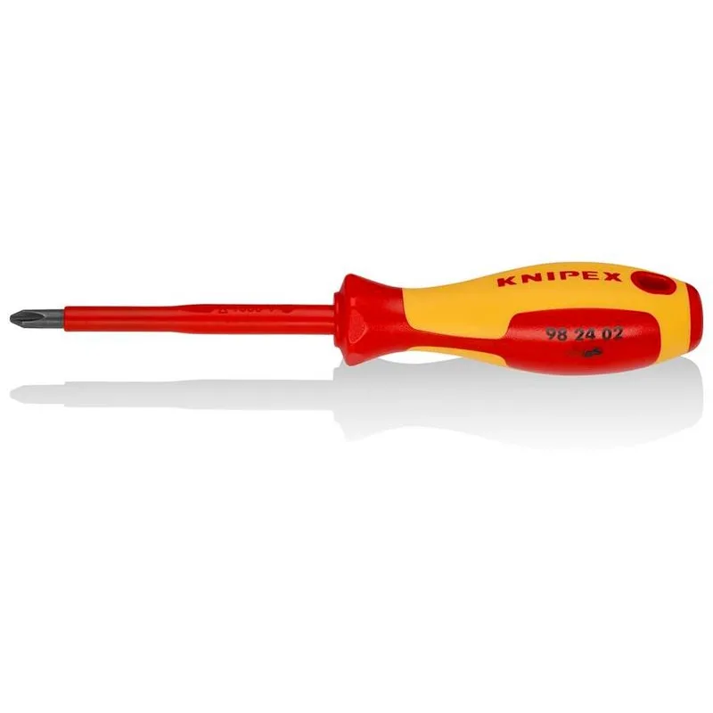 Skrutkovač KNIPEX 98 24 02 – PH 2, VDE 1000V, 212 mm