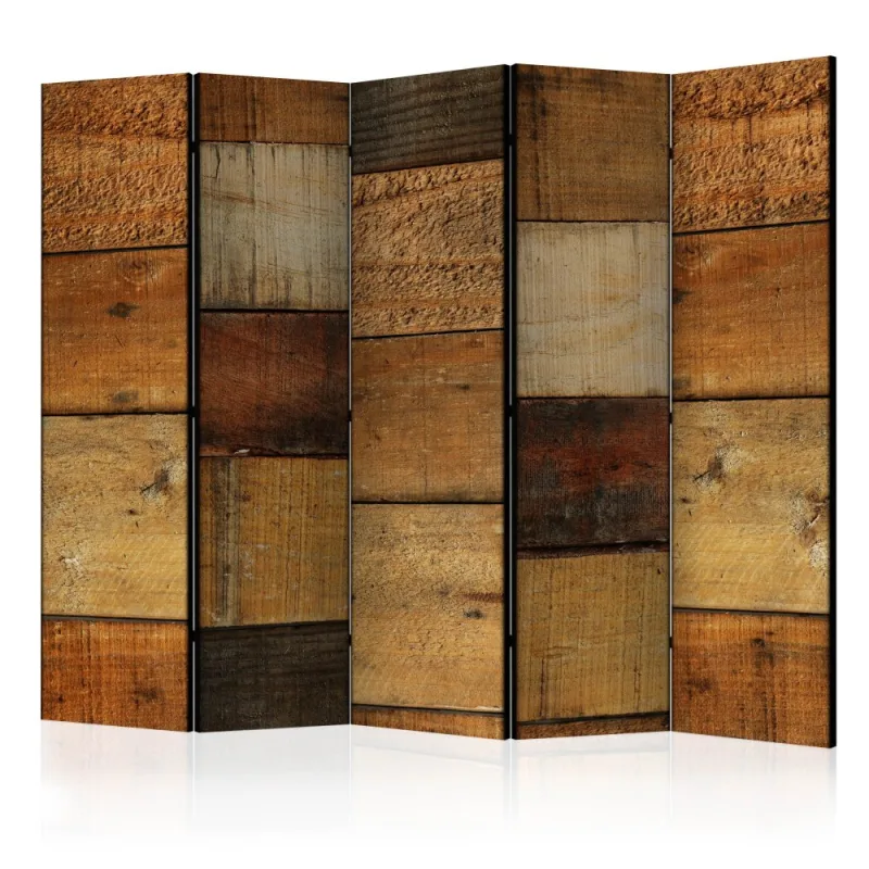 Artgeist Paraván - Wooden Textures [Room Dividers]