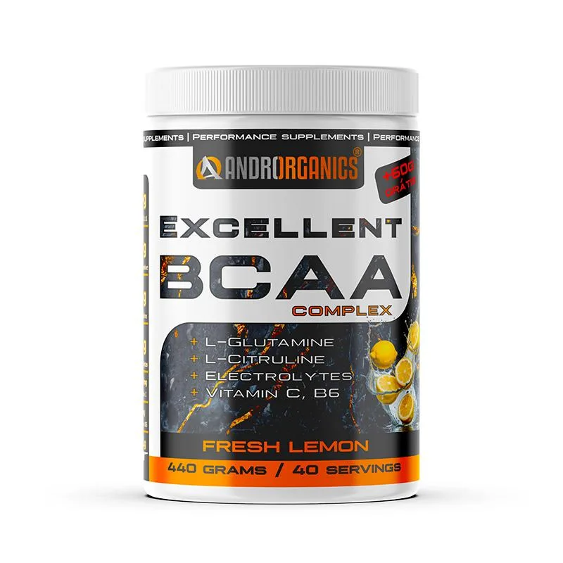 Excellent BCAA Complex 440 + 60 g - Androrganics Príchuť: Citrón