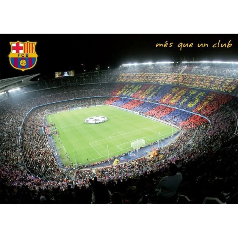FC Barcelona Camp Nou pohľadnica - SKLADOM
