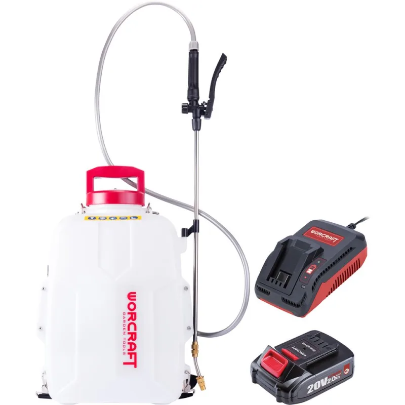 Postrekovač Worcraft CBS-S20Li-12, ShareSYS, SET 1x akumulátor 2.0 Ah, 1x nabíjačka