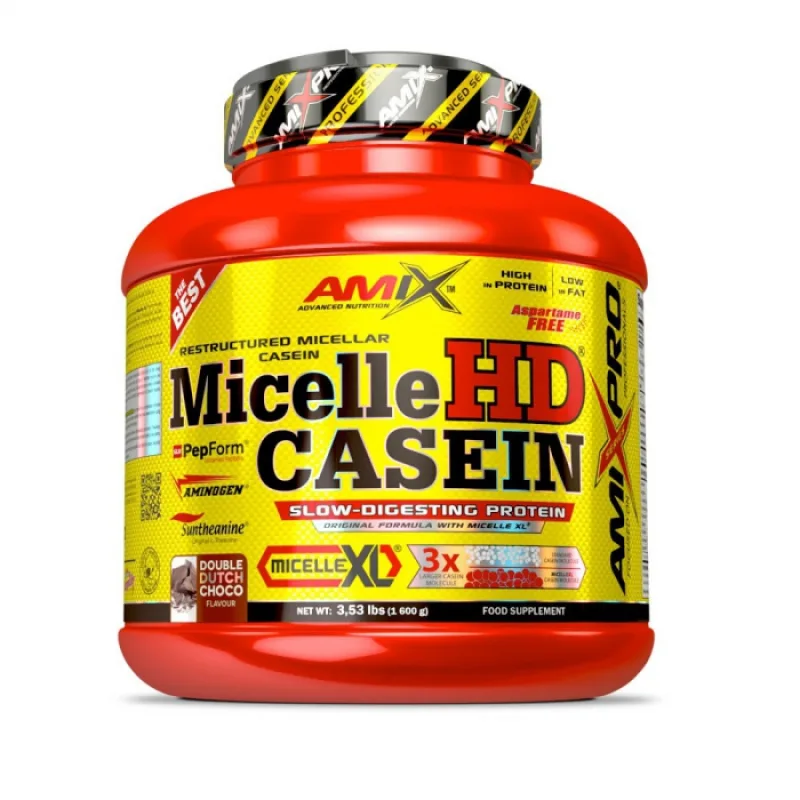 MicelleHD Casein 1600 g - Amix Príchuť: Dvojitá belgická čokoláda
