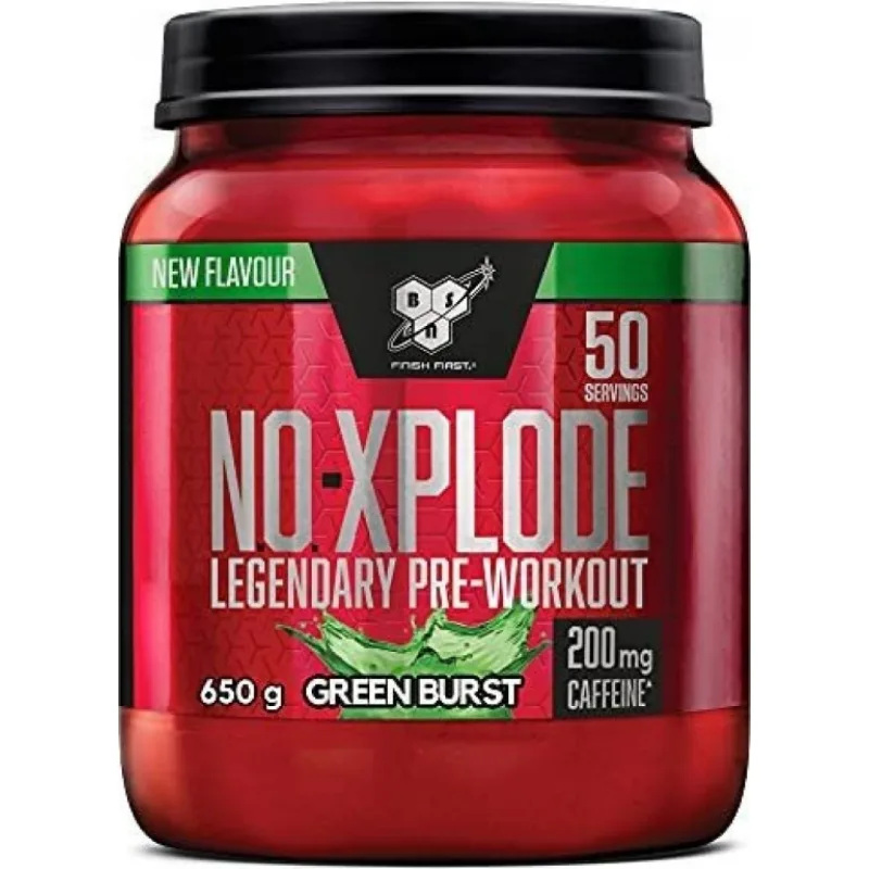 NO-Xplode Legendary Pre-workout 650 g - BSN Príchuť: Green Burst (Zelené jablko)