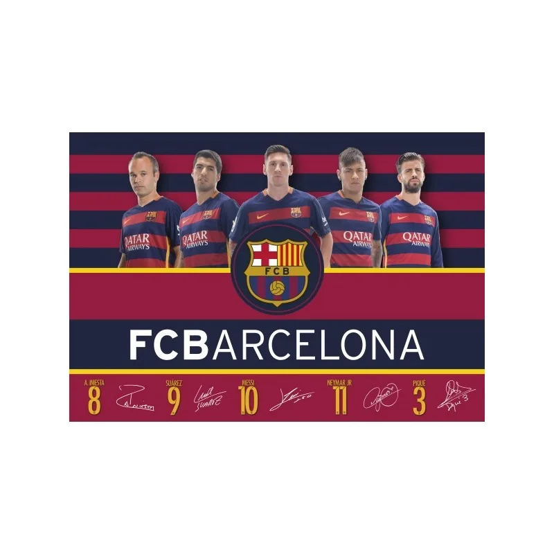 FC Barcelona podložka na stôl - SKLADOM