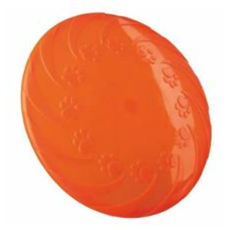 Létající talíř, termoplast. guma TPR, robustní velký 22 cm