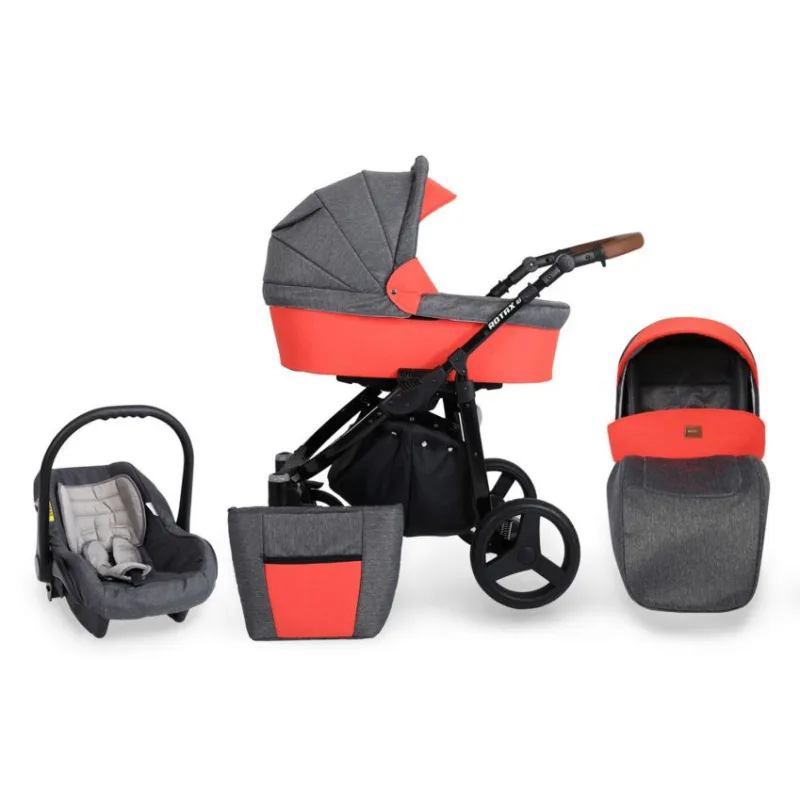 Kočík Kunert Rotax black frame 3v1 - 11