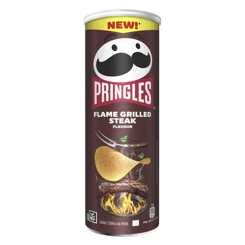 Pringles Flame Grilled Steak 165g