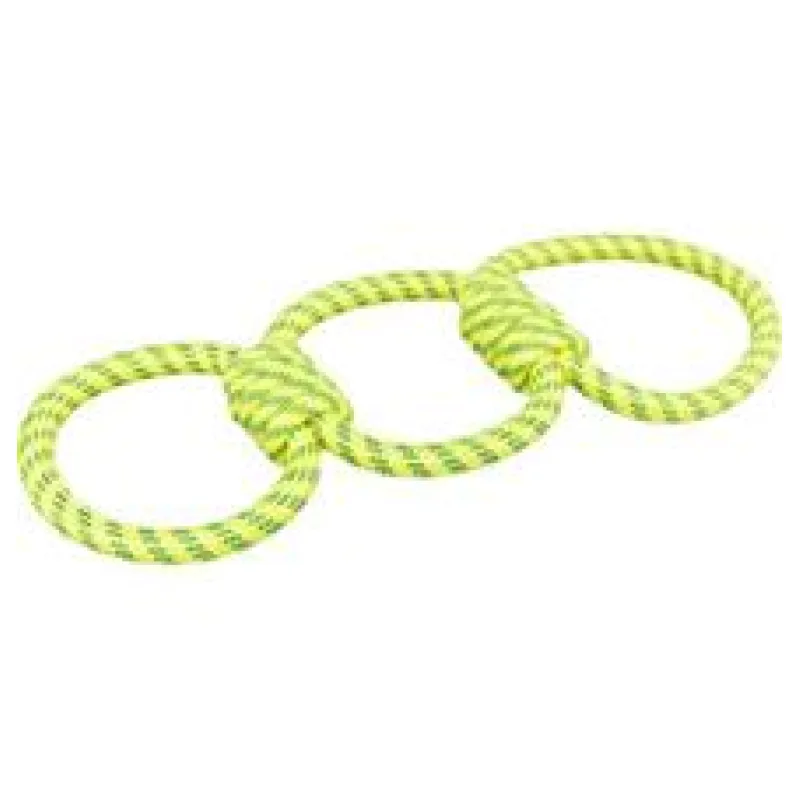 Aqua Toy plovoucí přetahovadlo 3 kruhy, polyester 42cm