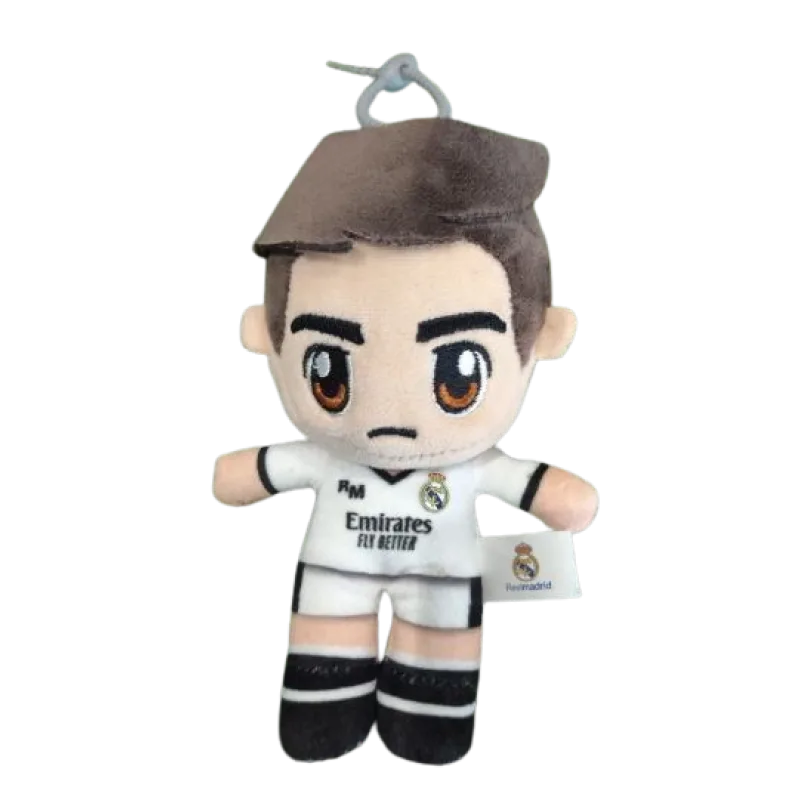 Real Madrid dekorácia - plyšový futbalista